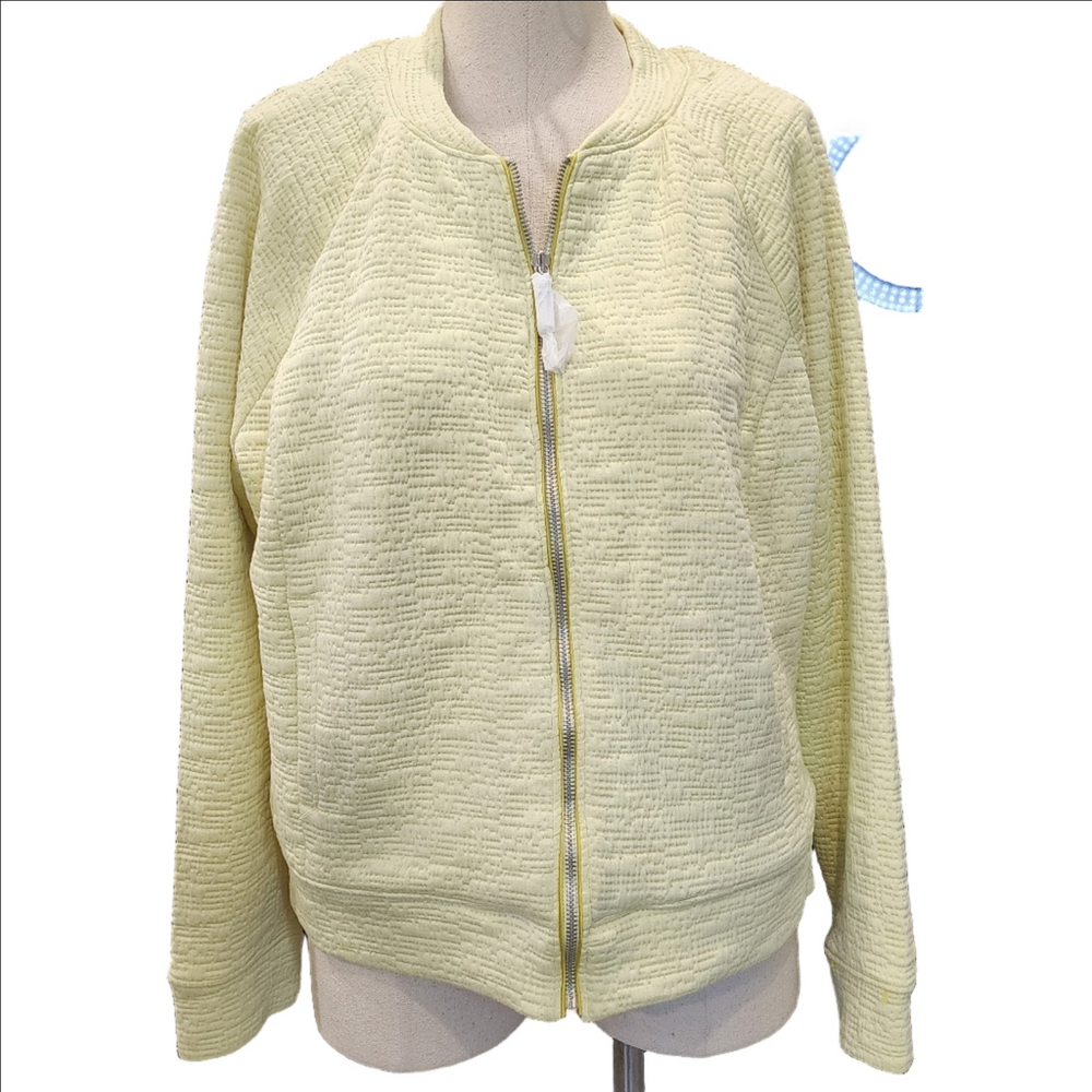 NWOT'S H BY HALSTON ZIPPER JACKET